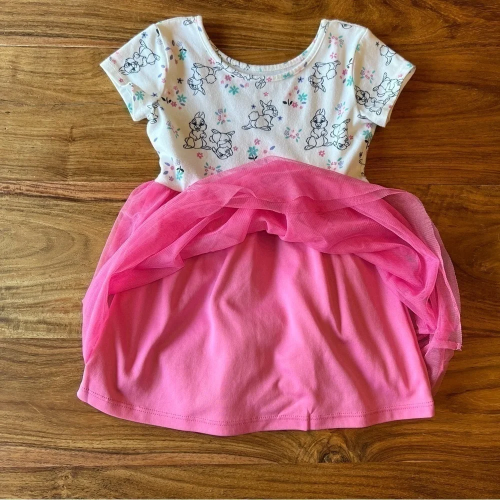 Disney Store Alice in Wonderland & Bambi (Thumper) Dress Bundle x2